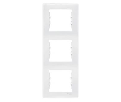 Рамка 3-постовая вертикальная Schneider Electric Sedna SDN5801321