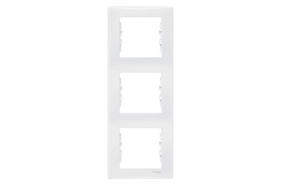 Рамка 3-постовая вертикальная Schneider Electric Sedna SDN5801321