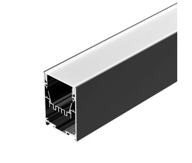 Профиль Arlight IP-LINE-5475-2000 BLACK (Алюминий) 053899