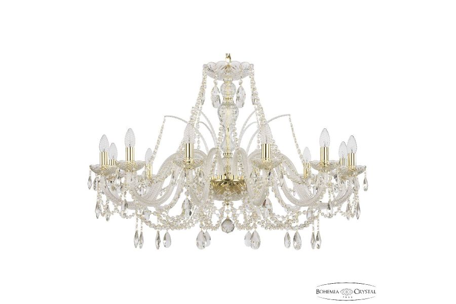 Подвесная люстра Bohemia Ivele Crystal 105/12/360 G