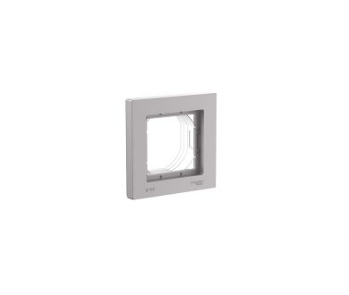 Рамка 1-ая Systeme Electric AtlasDesign Aqua Алюминий ATN440301