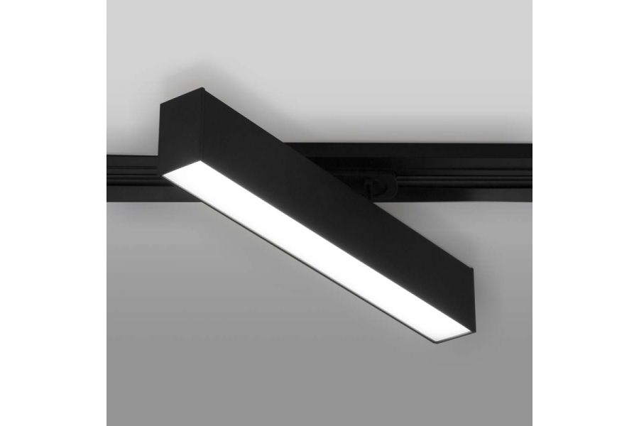 Трековый светодиодный светильник Elektrostandard X-Line черный матовый 10W 4200K LTB53 4690389161520