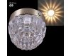Встраиваемый светильник Reluce 21162-9.5-001GB(with base) G9 GD