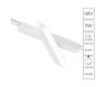 Трековый магнитный светильник Arte Lamp Rapid A2960PL-1WH