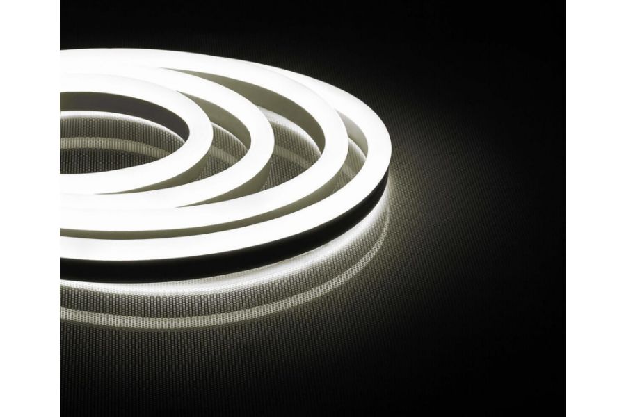 Светодиодная неоновая влагозащищенная лента Feron 12W/m 144LED/m 2835SMD теплый белый 50M LS721 32711
