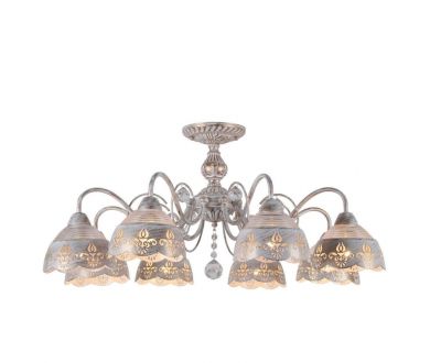 Потолочная люстра Arte Lamp Sicilia A9106PL-8WG