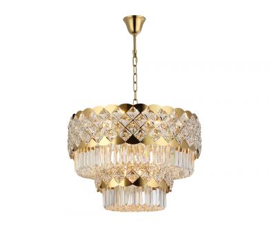 Купить Подвесная люстра Newport Ashley 8301/60 C gold polished М0070637 Подвесная люстра Newport Ashley 8301/60 C gold polished М0070637