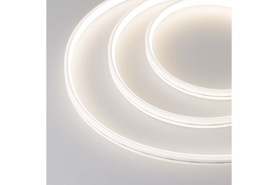 Лента герметичная Arlight MOONLIGHT-TOP-X320-11x7mm 24V Warm3000 (10 W/m, IP65, CSP, 5m, wire x2) 038317