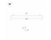 Линейный светильник Arlight Lineair Flat 031527