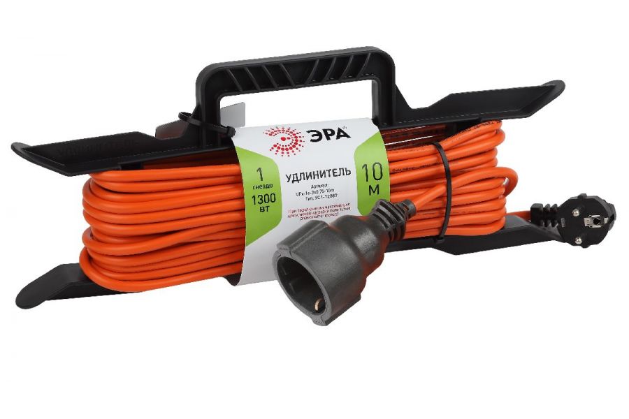 Удлинитель силовой Эра UFx-1e-3x0.75-10m Б0046825