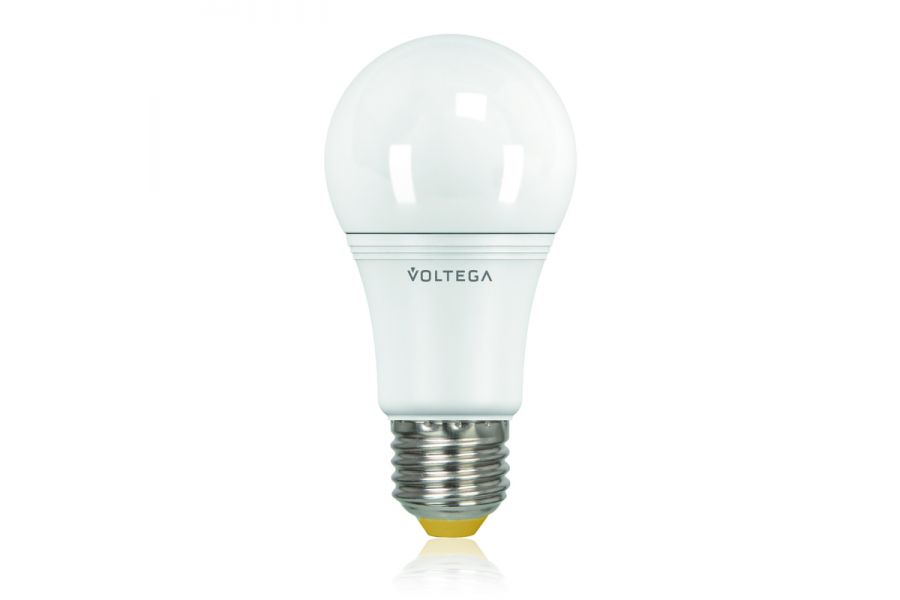 Лампа светодиодная Voltega E27 10.5W 4000К шар матовый VG2-A2E27cold11W 5738