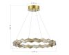 Подвесной светильник ST Luce Diamanta SL6009.203.01