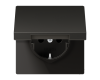 Розетка штепсельная Schuko Jung AL1520NKLAN