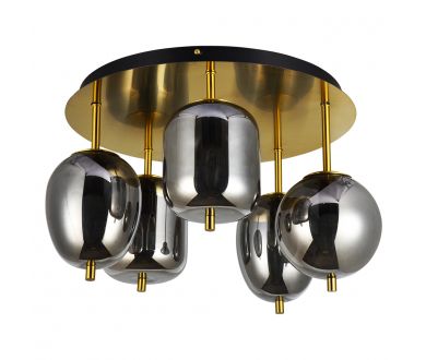 Потолочная люстра Arte Lamp Freddie A2231PL-5PB