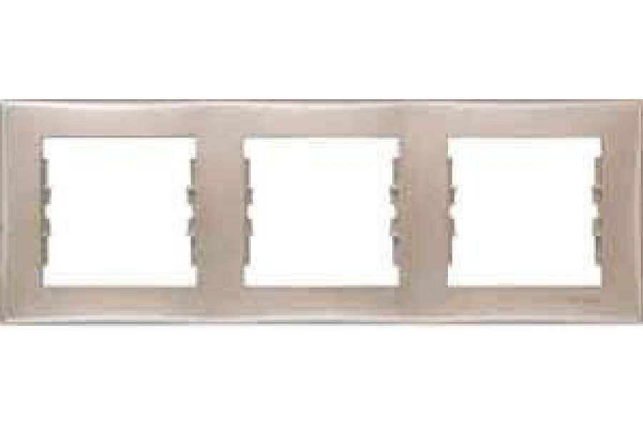 Рамка 3-постовая Schneider Electric Sedna SDN5800568
