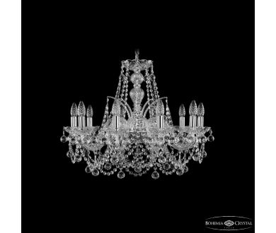 Купить Подвесная люстра Bohemia Ivele Crystal 1411/10/240 Ni Balls Подвесная люстра Bohemia Ivele Crystal 1411/10/240 Ni Balls
