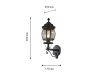 Уличный настенный светильник Favourite Paris 1806-1W