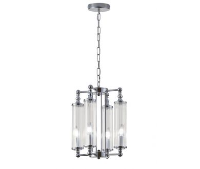 Подвесная люстра Crystal Lux TOMAS SP4 CHROME