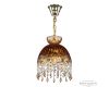Подвесной светильник Bohemia Ivele Crystal 5478/22 G Amber/M-1G Drops K721