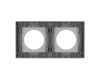 Рамка стеклянная на 2 поста Arlight FRM-GLARE-GC-2-GR 043837