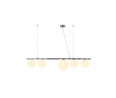 Подвесная люстра Lumina Deco Baristica LDP 6012-5 CHR+WT