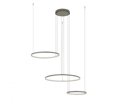 Подвесная люстра Nowodvorski Circolo Led M Silk Oliv E 11398