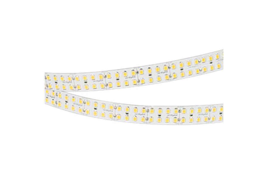 Светодиодная лента Arlight 24W/m 320LED/m 2835SMD теплый белый 5M 032604(2)
