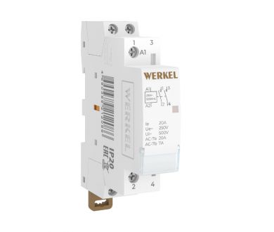 Контактор модульный Werkel W941M20O 4690389212086 a069473