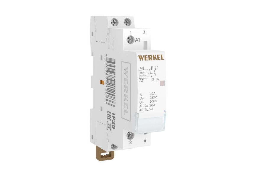 Контактор модульный Werkel W941M20O 4690389212086 a069473