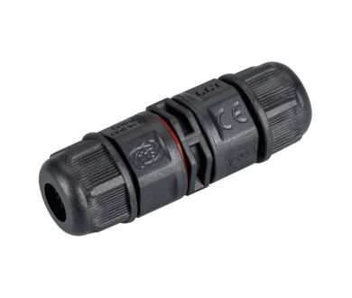 Коннектор прямой Arlight NEO-CON-I-2pin-BK (3-7mm, IP67) 024936