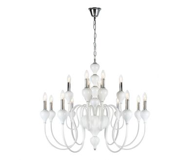 Подвесная люстра iLamp Lady 88003-10+5 WH