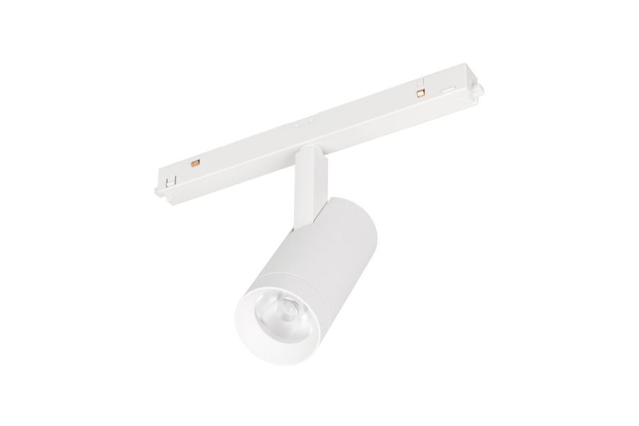 Трековый магнитный светильник Arlight MAG-ORIENT-SPOT-R45-12W Warm3000 (WH, 36 deg, 48V) 053720