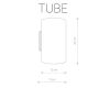 Настенный светильник Nowodvorski Tube 9317