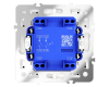 Выключатель с самовозвратом двухклавишный Voltum S70 VLS020601 (белый глянцевый)