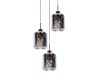 Подвесная люстра Lumina Deco Alacosmo LDP 6811-3 RD CHR