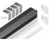 Алюминиевый угловой профиль Ambrella Light Alum Profile GP2100BK