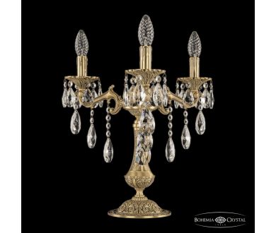 Настольная лампа Bohemia Ivele Crystal Verona 7202L/3/125 B FP