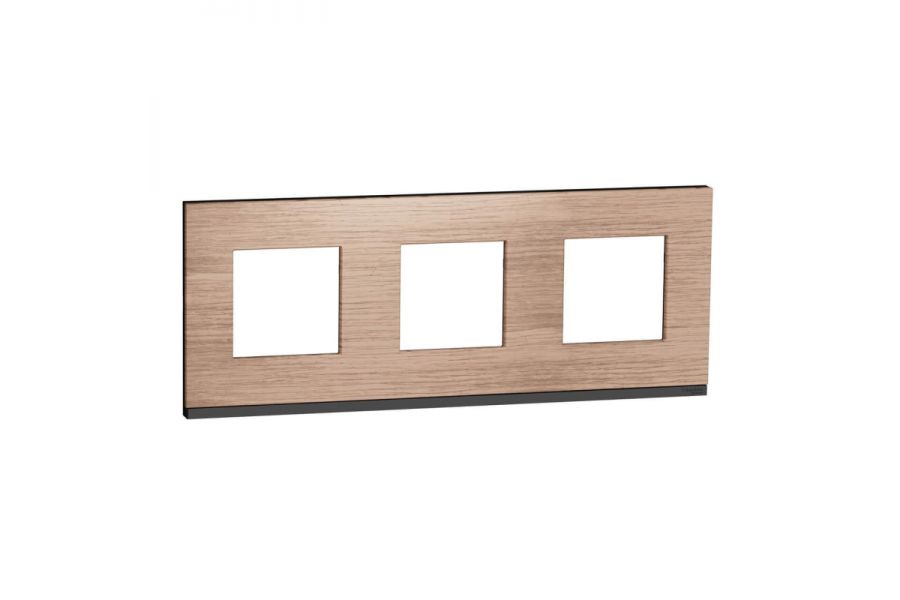 Рамка 3-постовая Schneider Electric Unica New NU600684
