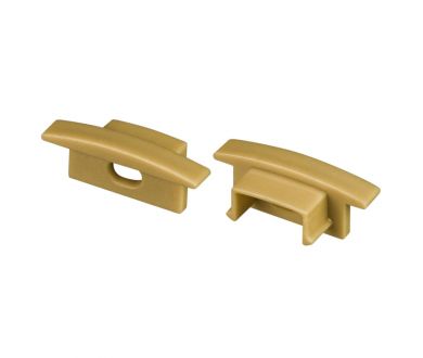 Заглушка Arlight LINE-2308-F GOLD с отверстием 039999