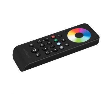 Пульт Arlight Smart-R43-RGBW Black (4 зоны, 2.4G) 031939