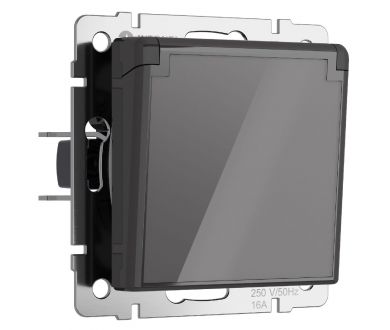 Купить Розетка с заземлением, крышкой и шторками Werkel 4690389197529 W1171244 a064092 Розетка с заземлением, крышкой и шторками Werkel 4690389197529 W1171244 a064092