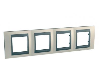Рамка 4-постовая Schneider Electric Unica Top MGU66.008.295