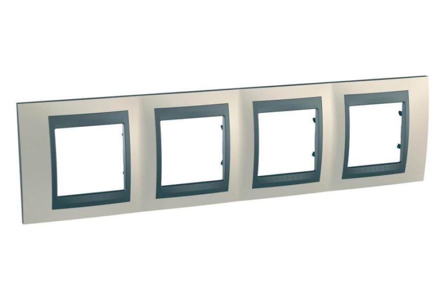 Рамка 4-постовая Schneider Electric Unica Top MGU66.008.295