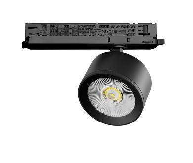 Трековый трехфазный светильник Quattro LED с управлением DALI Lightstar Alta Pro A5537DALI