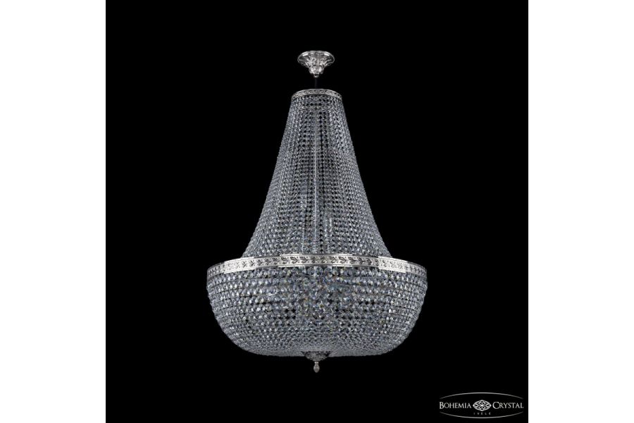 Потолочная люстра Bohemia Ivele Crystal 19111/H2/80IV Ni C1