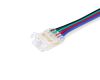 Соединитель гибкий двухсторонний Ambrella Light Illumination COB RGB 12/24V для лент 10mm (4 конт.) (5шт. в комплекте) GS7921