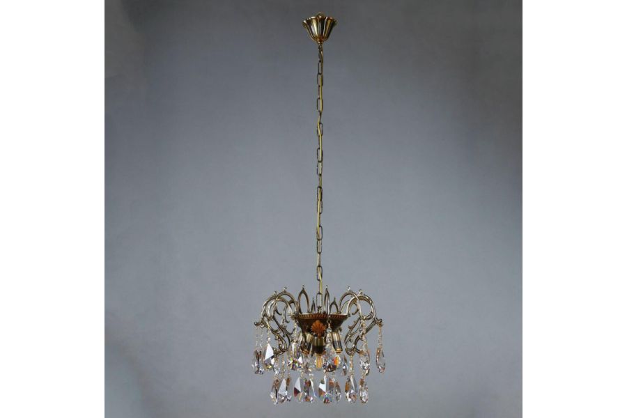 Подвесная люстра Ambiente Alicante 8888/3 CL PB Tear Drop