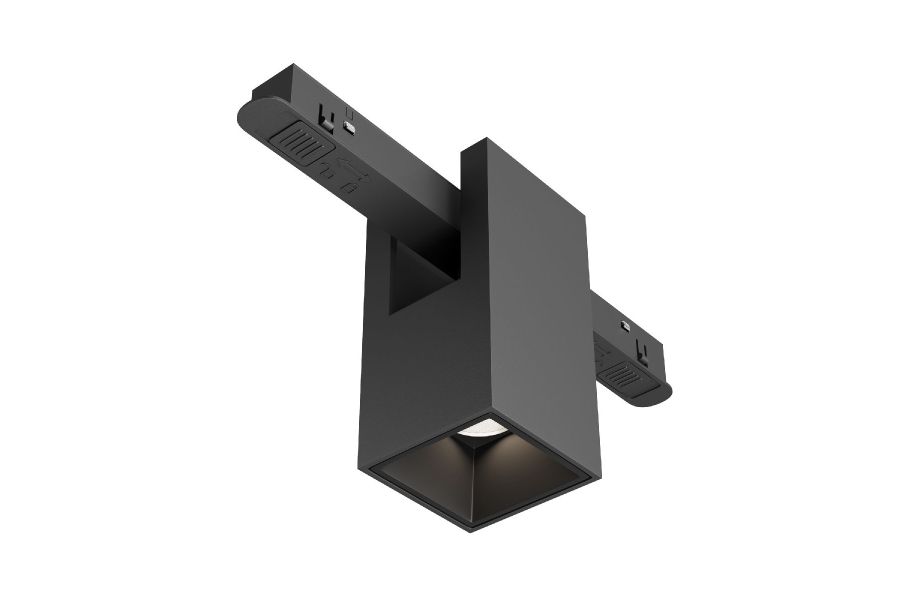 Трековый магнитный светильник Maytoni Alfa TR121-4-7W-DS-B