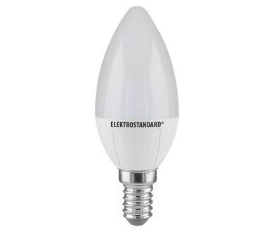 Купить Лампа светодиодная Elektrostandard E14 6W 4200K свеча матовая 4690389051210 Лампа светодиодная Elektrostandard E14 6W 4200K свеча матовая 4690389051210