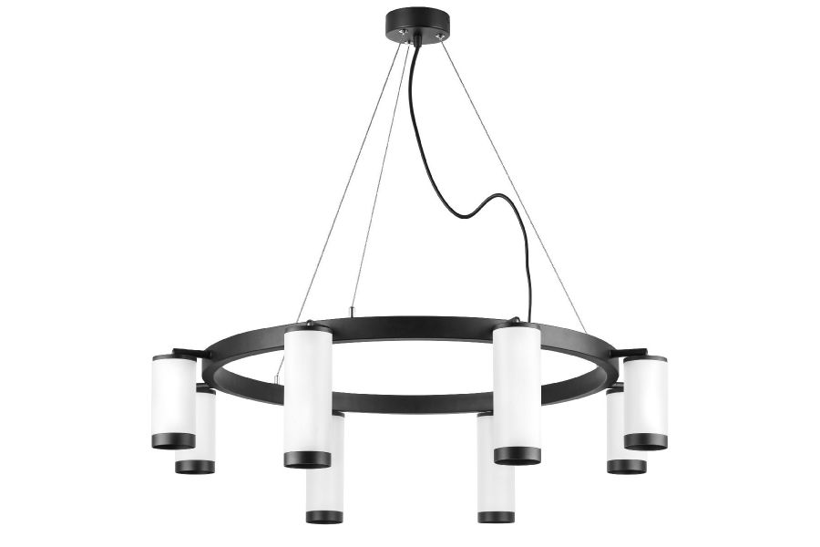 Подвесная люстра Lightstar Rullo (571018+214436-4+214486-4+203437-8) LR01886436440